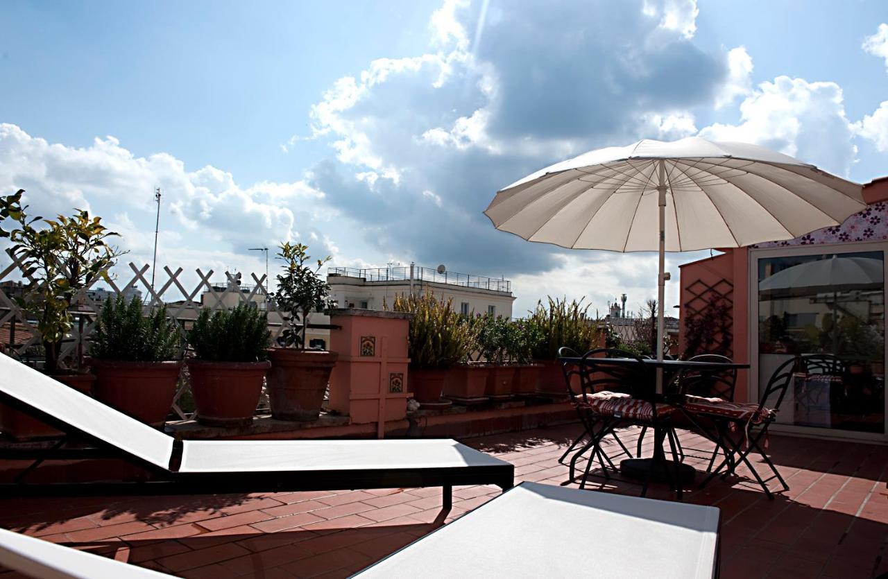 Spanish Steps Amazing Terrace Apartment Rome Bagian luar foto